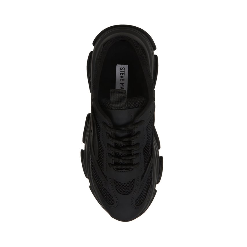 Black Steve Madden Prospect Women's Sneakers | PH 9630TKD